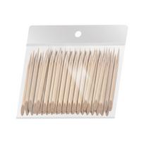 Ocho nails medinės lazdelės 6,5 cm 100 vnt.