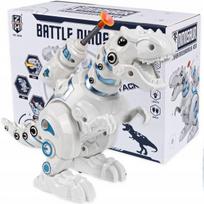 Didelis robotas dinozauras T-REX vaikšto riaumoja šviečia žiovauja vaikams Click4Toys