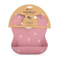 Silikoninis seilinukas Petite&Mars, 6m+, Rose Princesses