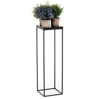 Modernus gėlių stovas BasicLoft, juodas, 80 cm