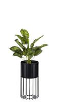 Modernus gėlių stovas su dangčiu Loft, 42 cm