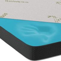 Antčiužinis su bambuko užvalkalu MKS 3D Air, 120x200 cm