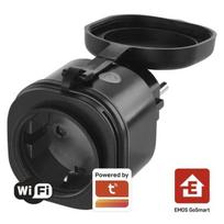 Išmanusis tinklo lizdas GoSmart WiFi IP-3006S IP44 juodas