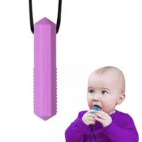 Sensorinis dantų kramtukas Livoyn Deimantas, violetinis