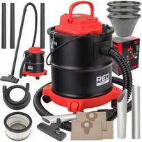 Elektrinis pelenų/dulkių siurblys su pūtimo funkcija, 3in1, 20L, 2000W, RedTechnic