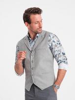 Liemenė vyrams Ombre Clothing 124325-7, pilka