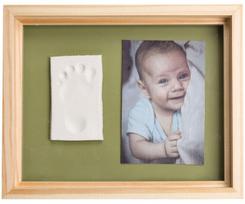 Rėmelio kūdikio antspaudams rinkinys Baby Art Pure Frame