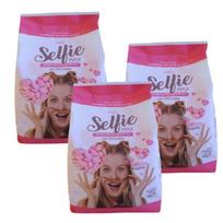 Kietas vaškas veido depliacijai ItalWax Selfie, 3 x 500 g