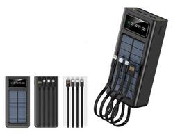 Atsarginis maitinimo šaltinis ("Power Bank") Solar Power Bank 30 000 mAh