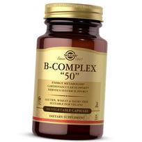 B grupės vitaminai, B kompleksas 50, Solgar 100 daržovių kepurėlių (36313003) 100vcaps