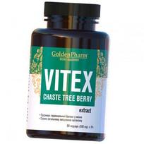 Šventasis Vitex ekstraktas, Vitex Chaste Tree uogos, Golden Pharm 90 daržovių kepurėlių (71519007) 90vcaps