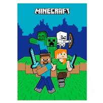 Vaikiškas pledas Minecraft, 100x140 cm