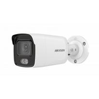 Lauko/Vidaus 8MP cilindrinė Hikvision IP kamera su „Color VU“ technologija DS-2CD2087G2-L F2.8, IR iki 40m, microSD