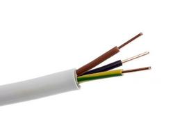Lietkabelis maitinimo kabelis 3x4 NYM (100m)