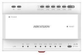 Dviejų laidų vaizdo/garso skirstytuvas Hikvision DS-KAD706Y