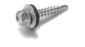 Cinkuotas savisriegis su tarpine RAWLPLUG, RAL 7024, 4,8 x 35 mm, 150 vnt.