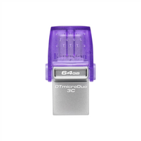 KINGSTON 64GB DataTraveler microDuo 3C 200MB/s dual USB-A + USB-C