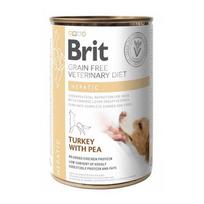 Brit GF Veterinary Diets Hepatic konservai šunims, 6 x 400 g