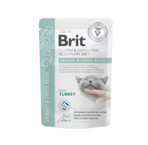 Brit GF Veterinary Diets Urinary konservai katėms su kalakutiena, 12 x 85 g