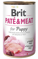 BRIT CARE Chicken&Turkey for Puppy konservai šuniukams iki 1 metų, 24 x 400g