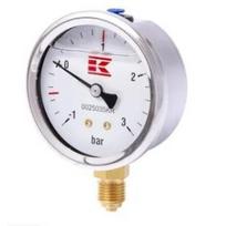 Vakuumo manometras 1/4'' 63mm su glicerinu 0025035KR