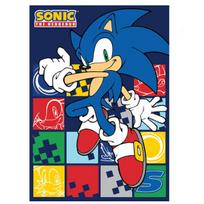 Vaikiškas pledas Sonic, 100x140 cm