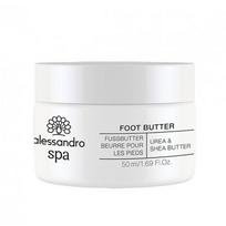 Alessandro SPA Foot Butter Maitinamasis pėdų sviestas su šlapalu, 50ml