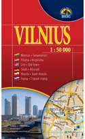 Vilnius. 1 : 50 000, žemėlapis - Nėra Autoriaus