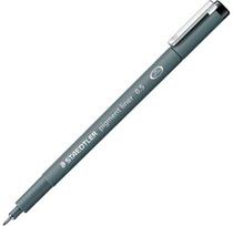 Rašiklis Fineliner STAEDTLER Pigment Liner 308, 0,5 mm, juodas