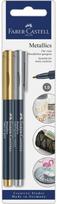 Žymeklių rinkinys Faber-Castell METALLIC, 1,5 mm, auksinė ir sidabrinė sp.