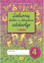 Lietuvių kalbos ir literatūros užduotys 4 kl. 1 dalis
