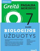 Biologijos užduotys 7 klasei, serija Greita pagalba mokiniui!