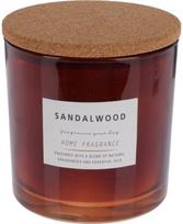 Žvakė stiklainyje CEDAR/SANDAL/PATCHOULI su dangteliu, 10 cm