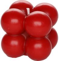 Žvakė CUBE RED, 6,8 cm