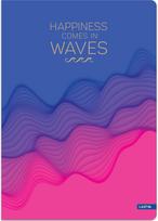 Sąsiuvinis Lastva WAVE, A5+, 80 g, 24 l., langeliais