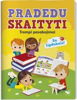 Pradedu skaityti. Trumpi pasakojimai. Su lipdukais - Nėra Autoriaus