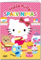 Hello Kitty. Spalvinimas su lipdukais - Nėra Autoriaus