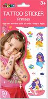 AVENIR Priklijuojamos tatuiruotės Princesės
