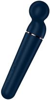 Stimuliuojantis masažuoklis Satisfyer Planet Wand-er Wand Vibrator Mėlyna + Rose Gold