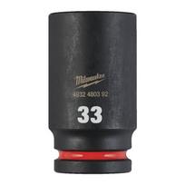Milwaukee Accessories Ilga šešiakampė smūginė galvutė MILWAUKEE SHW 3/4' 33mm