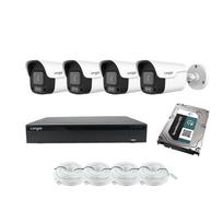 4 megapikselių IP kamerų komplektas Longse su 4 kameromis BPSCFC4R ir 1TB disku