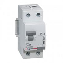 Srovės nuotekio relė RCD RX Legrand 402025 (AC, 40A, 2P, 30mA, 230V)
