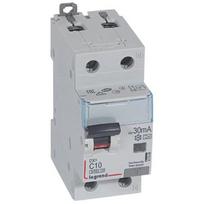 Srovės nuotekio relė su automatiniu jungikliu Legrand 411048 (C, 10A, 2P, 30mA, 230V)