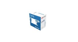 Kabelis ryšio Hik-vision UTP 6E (Gysla-0.53mm, ritė 305m, vidaus) DS-1LN6-UE-W