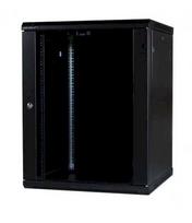 Komutacinė pakabinama spinta 19\" 12U 600x450x635 (surinkta) (juoda)
