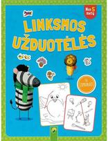 Linksmos užduotėlės su lipdukais. Mėlyna - Nėra Autoriaus