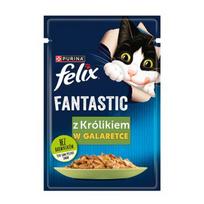 Purina Felix Fantastic  triušis drebučiuose - 85g