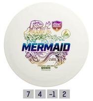 Neskęstantis diskgolfo diskas Discmania Fairway Driver Mermaid , baltas