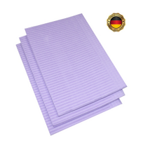 Nitras neperšlampamos vienkartinės servetėlės, violetinės125 vnt.