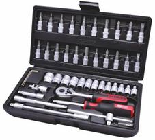 Galvučių komplektas  1/4" 48-vnt  CLASSIC, KS Tools